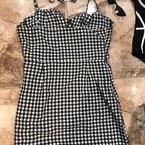 Dresses - Black & white adorable gingham dress,hidden zipper Dresses - Black & white adorable gingham dress,hidden zipper